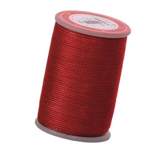 Polyester-Nähgarn für Handnähte, 0,55 mm, rund, gewachst, Perlenschnüre für Schmuckherstellung, 120 m/Rolle Polyester-Nähgarn für Handnähte, 0,55 mm, rund, gewachst, Perlenschnüre für Schmuckherstellung, 120 m/Rolle von Vynetra