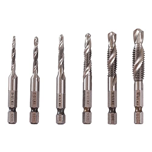 Schaftbohrer 4 5 6 8 10 Spiralgewindebohrer HSS M3-M10 Bit für dünnen Edelstahl verbessern die Arbeitseffizienz Schaftbohrer 4 5 6 8 10 Spiralgewindebohrer HSS M3-M10 Bit für dünnen Edelstahl verbessern die Arbeitseffizienz von Vynetra
