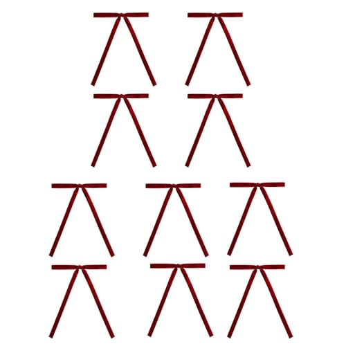 Set mit 10 Samtschleifen, eleganter Schmetterlingsknoten für Festival, Heimdekoration, Verzierung, Zubehör Set mit 10 Samtschleifen, eleganter Schmetterlingsknoten für Festival, Heimdekoration, Verzierung, Zubehör von Vynetra