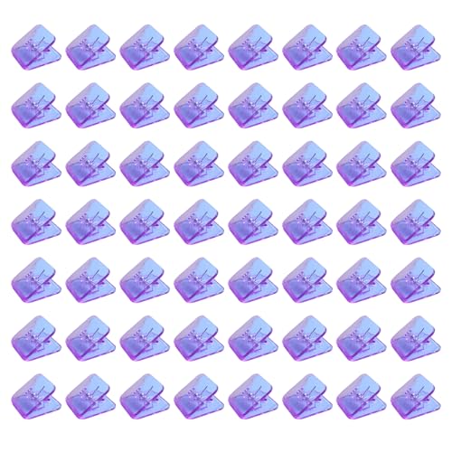 Set mit 100 quadratischen Büroklammern, transparent, für Bastelarbeiten, Zeichenbrett, Lebensmittelbeutel, Foto-Dateien, Organisation, Dokumentenklammern Set mit 100 quadratischen Büroklammern, transparent, für Bastelarbeiten, Zeichenbrett, Lebensmittelbeutel, Foto-Dateien, Organisation, Dokumentenklammern von Vynetra
