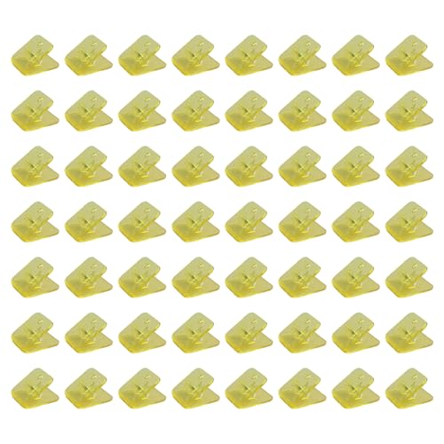 Set mit 100 quadratischen Büroklammern, transparent, für Bastelarbeiten, Zeichenbrett, Lebensmittelbeutel, Foto-Dateien, Organisation, Dokumentenklammern Set mit 100 quadratischen Büroklammern, transparent, für Bastelarbeiten, Zeichenbrett, Lebensmittelbeutel, Foto-Dateien, Organisation, Dokumentenklammern von Vynetra