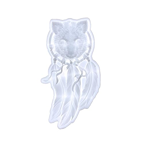 Silikonform für Epoxidharz-Wandbehänge, Federanhänger, Ornamente, Heimdekoration, Wandbehang, Ornament Silikonform für Epoxidharz-Wandbehänge, Federanhänger, Ornamente, Heimdekoration, Wandbehang, Ornament von Vynetra
