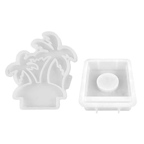Silikonform für Kokosnussbaum, Kerzenhalter, Gießformen, Harze, Bastelformen für Kegel Silikonform für Kokosnussbaum, Kerzenhalter, Gießformen, Harze, Bastelformen für Kegel von Vynetra