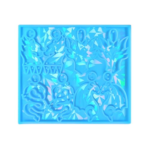 Silikonform für Ohrringe, Anhänger, Drachen, Ohrringe, Ohrringe, Schlüsselanhänger, Charm, Epoxidharz Silikonform für Ohrringe, Anhänger, Drachen, Ohrringe, Ohrringe, Schlüsselanhänger, Charm, Epoxidharz von Vynetra