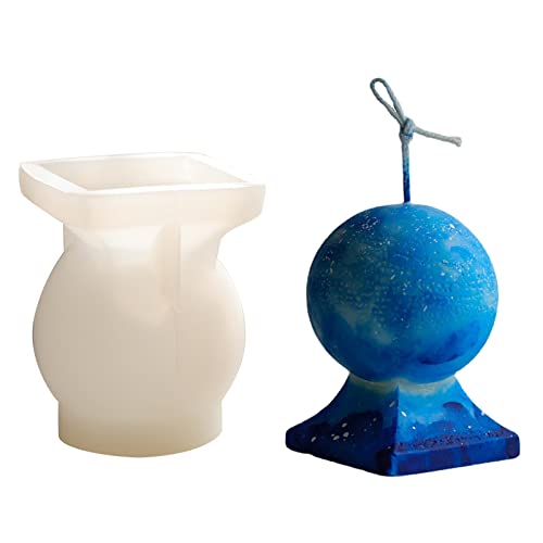 Silikonform in Kugelform zur Herstellung wiederverwendbarer Harz-Epoxid-Form, Gießform, Silikonform von Vynetra