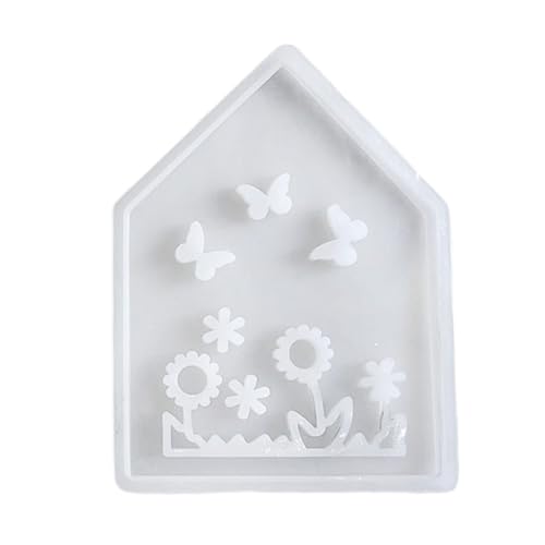 Silikonformen für Epoxidharz, Seife, Heimdekoration, Motiv: Hase, Schmetterling, Blumenhaus Silikonformen für Epoxidharz, Seife, Heimdekoration, Motiv: Hase, Schmetterling, Blumenhaus von Vynetra