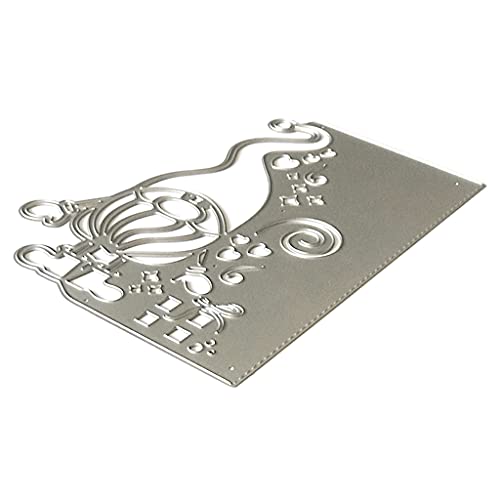 Stanzformen für Weihnachtseinladungen, Scrapbooking, Album, Papierkarten, Stempel, Dekorationswerkzeug für Kinder von Vynetra