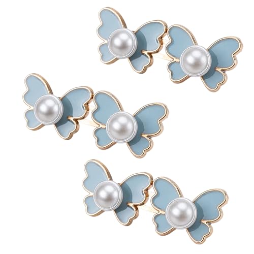Stilvolle Schmetterlings-Taillenspanner 3 Stück verstellbare Schnalle für lose Jeans Hosen Cinching Fitness Pin Dekor Schnalle Pin Stilvolle Schmetterlings-Taillenspanner 3 Stück verstellbare Schnalle für lose Jeans Hosen Cinching Fitness Pin Dekor Schnalle Pin von Vynetra