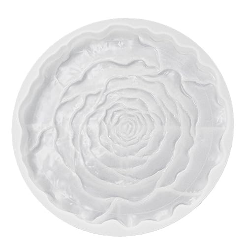 Tablett-Formen, Tassen-Pad-Formen, Epoxidharz-Formen, Rosenform, Silikon, für Handarbeit, Kunstharz Tablett-Formen, Tassen-Pad-Formen, Epoxidharz-Formen, Rosenform, Silikon, für Handarbeit, Kunstharz von Vynetra