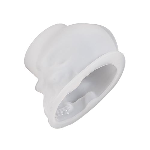 Totenkopf-Kristall-Epoxidharz-Form, Schlüsselanhänger, Handyanhänger, Silikon, handgefertigt, Heim-Desktop-Dekoration von Vynetra