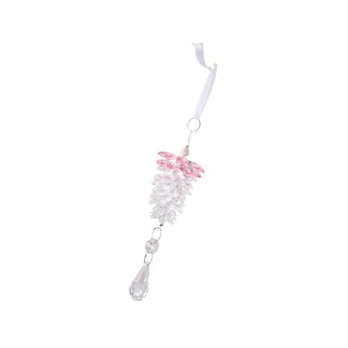 Transparenz, Acryl, Weihnachts-Tannenzapfen, Ornament, Kristall-Effekt, Tannenzapfen, hängende Dekoration für Baum, Zuhause, Festival, Festival, Acryl, Tannenzapfen, Partyzubehör von Vynetra
