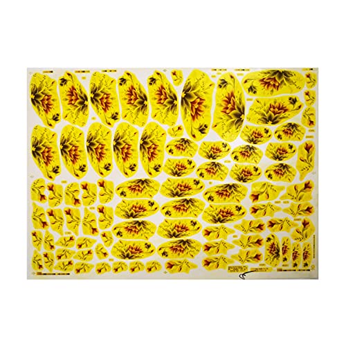 Vynetra 1 Bogen Glasur Unterglasur Blumenpapier Porzellan Aufkleber Papier Transfer Keramik Abziehbilder Keramik Ton Transferpapier Vynetra 1 Bogen Glasur Unterglasur Blumenpapier Porzellan Aufkleber Papier Transfer Keramik Abziehbilder Keramik Ton Transferpapier von Vynetra