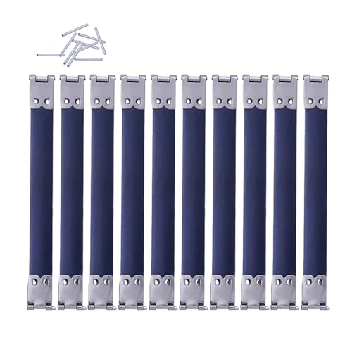 Vynetra 100 Stück innere Metallrahmen-Verschlüsse für Geldbörse, interne kurvige Clip, Tasche, Nähzubehör, Hardware Vynetra 100 Stück innere Metallrahmen-Verschlüsse für Geldbörse, interne kurvige Clip, Tasche, Nähzubehör, Hardware von Vynetra