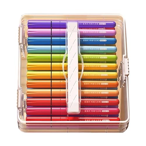 Vynetra 12/24 Farben, schnell trocknender Acrylstift, Zeichenstifte, Acrylfarbe, Marker, Malstift für Kinder, Graffiti-Marker, Marker, Färben Vynetra 12/24 Farben, schnell trocknender Acrylstift, Zeichenstifte, Acrylfarbe, Marker, Malstift für Kinder, Graffiti-Marker, Marker, Färben von Vynetra
