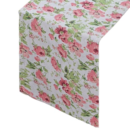 Vynetra Dekorative Tischdecke mit Blumenmuster, schnell trocknend, maschinenwaschbar, passend für die meisten Tische, Heimdekoration, dekorative Tischdecke Vynetra Dekorative Tischdecke mit Blumenmuster, schnell trocknend, maschinenwaschbar, passend für die meisten Tische, Heimdekoration, dekorative Tischdecke von Vynetra