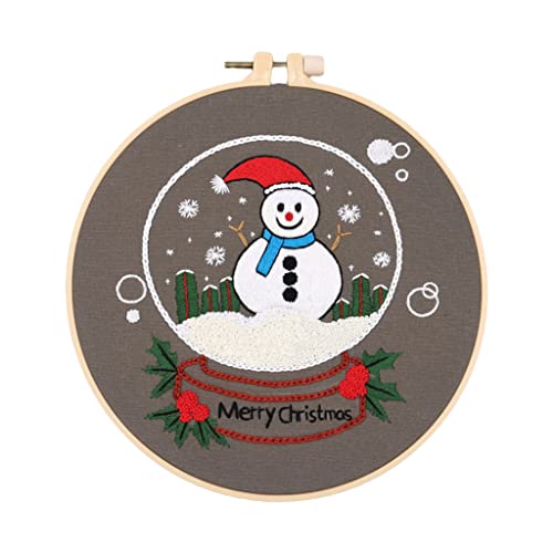Vynetra Für kreative Weihnachtsstickerei Sticktuch mit Cartoon-Weihnachtsmuster für Set für Doo Vynetra Für kreative Weihnachtsstickerei Sticktuch mit Cartoon-Weihnachtsmuster für Set für Doo von Vynetra