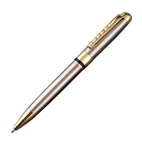 Vynetra Glattes Schreiben, Metall-Kugelschreiber, 1,0 mm, drehbarer Kugelschreiber, Schreibwaren, Geschäft, für Schule, Büro Vynetra Glattes Schreiben, Metall-Kugelschreiber, 1,0 mm, drehbarer Kugelschreiber, Schreibwaren, Geschäft, für Schule, Büro von Vynetra