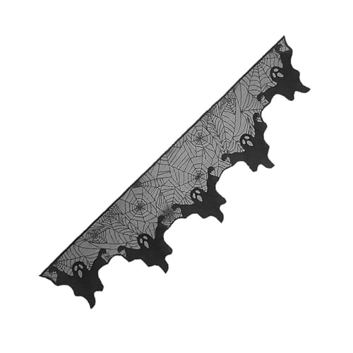 Vynetra Halloween-Netz-Mantel, Schal, schwarze Spitze, für Zuhause, Dekoration für Partys Vynetra Halloween-Netz-Mantel, Schal, schwarze Spitze, für Zuhause, Dekoration für Partys von Vynetra
