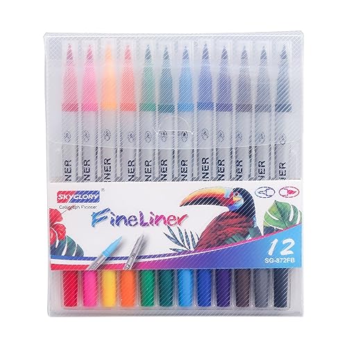 Vynetra Mehrfarbige Hakenlinien-Stifte-Set, Aquarellmalstifte, kreatives Schreibwaren, Studenten, Schule, Büro, Kunsthandwerk Vynetra Mehrfarbige Hakenlinien-Stifte-Set, Aquarellmalstifte, kreatives Schreibwaren, Studenten, Schule, Büro, Kunsthandwerk von Vynetra