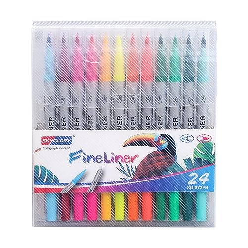 Vynetra Mehrfarbige Hakenlinien-Stifte-Set, Aquarellmalstifte, kreatives Schreibwaren, Studenten, Schule, Büro, Kunsthandwerk Vynetra Mehrfarbige Hakenlinien-Stifte-Set, Aquarellmalstifte, kreatives Schreibwaren, Studenten, Schule, Büro, Kunsthandwerk von Vynetra