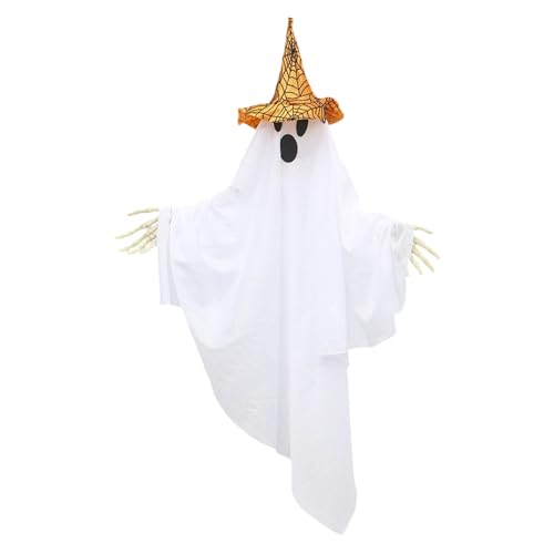 Vynetra Skelett-Hand-Geister-Hängedekoration, einfache Einrichtungen, Halloween-Partyzubehör, Streich-Requisiten für Erwachsene, Kinder, Aktivität, erschreckendes Geister-Ornament für Zuhause von Vynetra