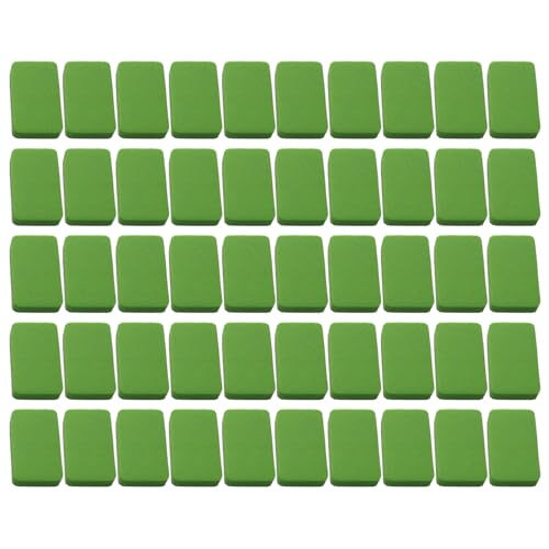 Whiteboard-Radiergummi, kleine Whiteboard-Radiergummis mit Filz-Pad, für Lehrer, Büro, professionelle Schulbedarf, Radiergummi, 50 Stück Whiteboard-Radiergummi, kleine Whiteboard-Radiergummis mit Filz-Pad, für Lehrer, Büro, professionelle Schulbedarf, Radiergummi, 50 Stück von Vynetra