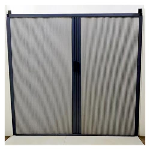 Vyrata falttüren innentüren Tragbare Falttür, Sichtschutz for den Innenbereich, mit Magnetverschluss, for Flure, temporäre Türen, Wohnmobil-Innentüren, Waschküchentüren(35x80in(88.9x203.2cm)) von Vyrata