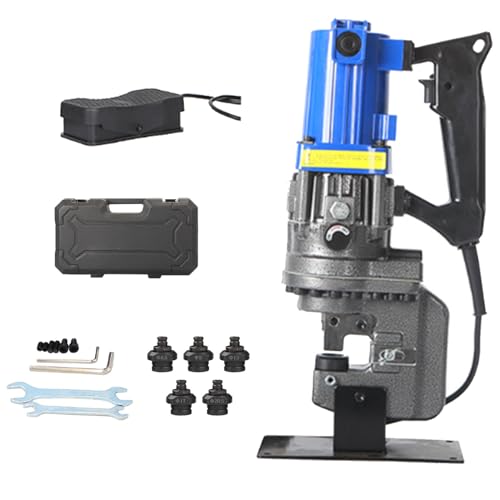 VzxCrue 1300-W-Elektrohydraulischer Lochstanzer, kleine Kanalstahl-Stanzmaschine, 5 Größen, 2–3 Sekunden Stanzzeit, einstellbare Tiefe, Fußschalter, für Stahl, Eisen, Aluminium, Kupfer D2 VzxCrue 1300-W-Elektrohydraulischer Lochstanzer, kleine Kanalstahl-Stanzmaschine, 5 Größen, 2–3 Sekunden Stanzzeit, einstellbare Tiefe, Fußschalter, für Stahl, Eisen, Aluminium, Kupfer D2 von VzxCrue