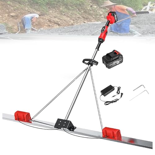 VzxCrue Beton Schaben Lineal Elektrische Cordless Estrich Zement Finishing Vibrating Machine Edelstahl Panel Geeignet FüR Engineering 1Batteries-2M VzxCrue Beton Schaben Lineal Elektrische Cordless Estrich Zement Finishing Vibrating Machine Edelstahl Panel Geeignet FüR Engineering 1Batteries-2M von VzxCrue