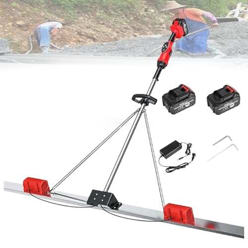 VzxCrue Beton Schaben Lineal Elektrische Cordless Estrich Zement Finishing Vibrating Machine Edelstahl Panel Geeignet FüR Engineering 2Batteries-1.5M VzxCrue Beton Schaben Lineal Elektrische Cordless Estrich Zement Finishing Vibrating Machine Edelstahl Panel Geeignet FüR Engineering 2Batteries-1.5M von VzxCrue