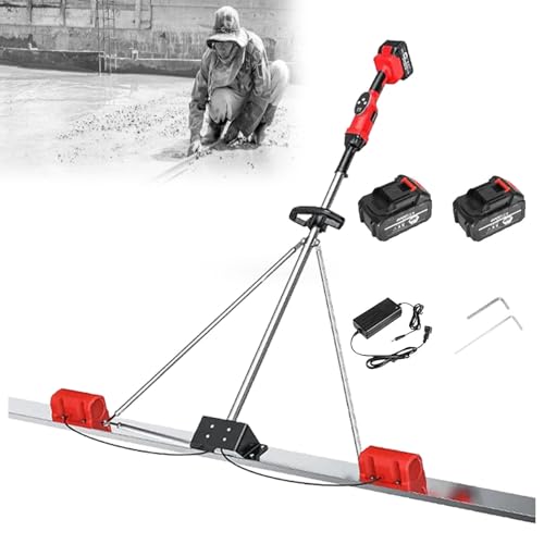 VzxCrue Betonschabe-Lineal Beton-Estrich-Vibrations-Set Beton-Estrich-Vibrations-Set Batteriebetrieben FüR BetonböDen, FußBodenverlegung 2Batteries-1.8M VzxCrue Betonschabe-Lineal Beton-Estrich-Vibrations-Set Beton-Estrich-Vibrations-Set Batteriebetrieben FüR BetonböDen, FußBodenverlegung 2Batteries-1.8M von VzxCrue