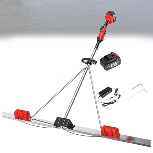 VzxCrue Betonschaber Lineal Elektro Estrich Zement Finishing Vibrationsmaschine Mit 9 Geschwindigkeitsstufen Und Leistungsanzeige füR BetonböDen 1Batteries-2M VzxCrue Betonschaber Lineal Elektro Estrich Zement Finishing Vibrationsmaschine Mit 9 Geschwindigkeitsstufen Und Leistungsanzeige füR BetonböDen 1Batteries-2M von VzxCrue