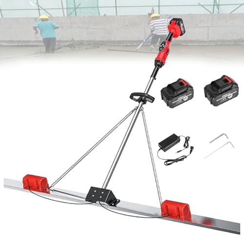 VzxCrue Hocheffiziente Betonwerkzeuge Betonabstreiflineal Edelstahl-Nivellierer EIN-Knopf-Start, Edelstahlplatte FüR BetonböDen 2Batteries-1.5M VzxCrue Hocheffiziente Betonwerkzeuge Betonabstreiflineal Edelstahl-Nivellierer EIN-Knopf-Start, Edelstahlplatte FüR BetonböDen 2Batteries-1.5M von VzxCrue