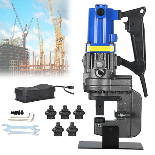VzxCrue Hydraulische Lochstanze, Elektrische 220-V-Stanzmaschine, Elektrisches Hydraulisches Lochstanzwerkzeug, füR Eisen-, Kupfer- Und Aluminiumplatten, Winkelstahl Und Kanalstahl D2 VzxCrue Hydraulische Lochstanze, Elektrische 220-V-Stanzmaschine, Elektrisches Hydraulisches Lochstanzwerkzeug, füR Eisen-, Kupfer- Und Aluminiumplatten, Winkelstahl Und Kanalstahl D2 von VzxCrue