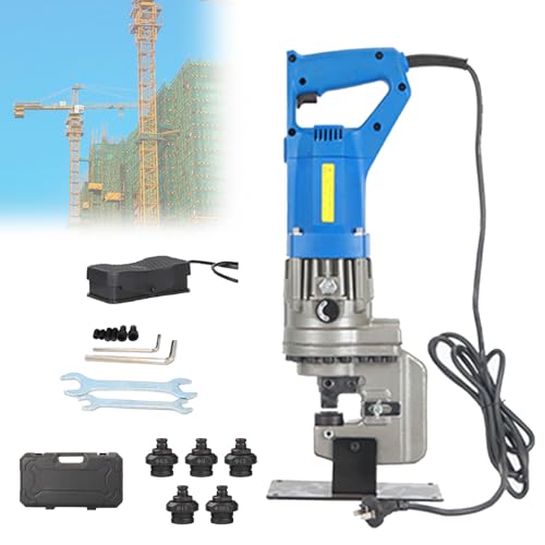 VzxCrue Hydraulische Lochstanze, elektrische 220-V-Stanzmaschine, kleine Kanalstahl-Stanzmaschine, genaue Positionierung, einfache Bedienung, für Stahl, Eisen, Aluminium A2 VzxCrue Hydraulische Lochstanze, elektrische 220-V-Stanzmaschine, kleine Kanalstahl-Stanzmaschine, genaue Positionierung, einfache Bedienung, für Stahl, Eisen, Aluminium A2 von VzxCrue