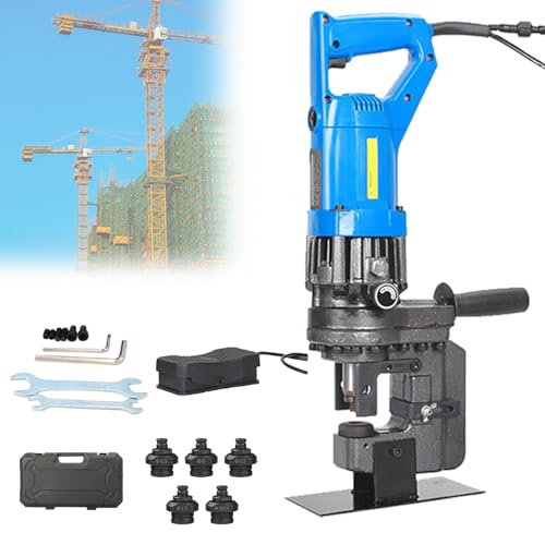 VzxCrue Hydraulische Lochstanze, elektrische 220-V-Stanzmaschine, kleine Kanalstahl-Stanzmaschine, genaue Positionierung, einfache Bedienung, für Stahl, Eisen, Aluminium B2 VzxCrue Hydraulische Lochstanze, elektrische 220-V-Stanzmaschine, kleine Kanalstahl-Stanzmaschine, genaue Positionierung, einfache Bedienung, für Stahl, Eisen, Aluminium B2 von VzxCrue