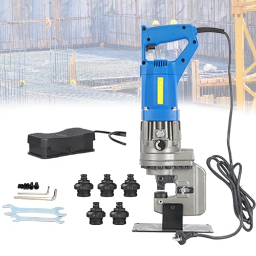 VzxCrue Kleine Kanalstahl-Stanzmaschine, 1300 W elektrische hydraulische Lochstanze, 2-3 Sekunden Stanzzeit, einstellbare Tiefe, Fußschalter, für Stahl, Eisen, Aluminium, Kupfer A2 VzxCrue Kleine Kanalstahl-Stanzmaschine, 1300 W elektrische hydraulische Lochstanze, 2-3 Sekunden Stanzzeit, einstellbare Tiefe, Fußschalter, für Stahl, Eisen, Aluminium, Kupfer A2 von VzxCrue