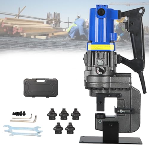 VzxCrue Winkelstahl-Lochstanzmaschine, hydraulische Lochstanze, elektrische 220-V-Stanzmaschine, Stanzgeschwindigkeit: 2–3 Sekunden, präzise Positionierung, für Stahl, Eisen, Aluminium C1 VzxCrue Winkelstahl-Lochstanzmaschine, hydraulische Lochstanze, elektrische 220-V-Stanzmaschine, Stanzgeschwindigkeit: 2–3 Sekunden, präzise Positionierung, für Stahl, Eisen, Aluminium C1 von VzxCrue
