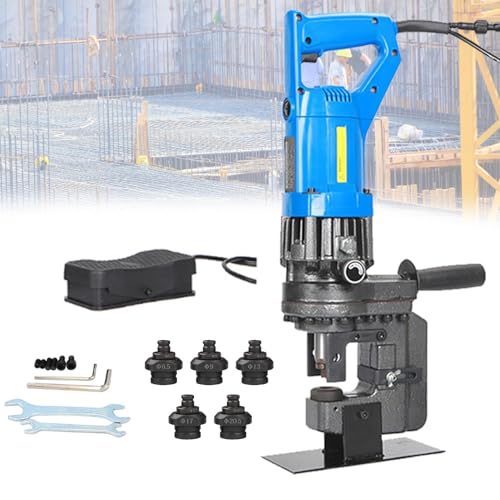 VzxCrue Winkelstahl-Lochstanzmaschine, hydraulische Lochstanze, elektrische 220-V-Stanzmaschine, mit 5 Sätzen Stempel/Matrize, für Stahl, Eisen, Aluminium B2 VzxCrue Winkelstahl-Lochstanzmaschine, hydraulische Lochstanze, elektrische 220-V-Stanzmaschine, mit 5 Sätzen Stempel/Matrize, für Stahl, Eisen, Aluminium B2 von VzxCrue