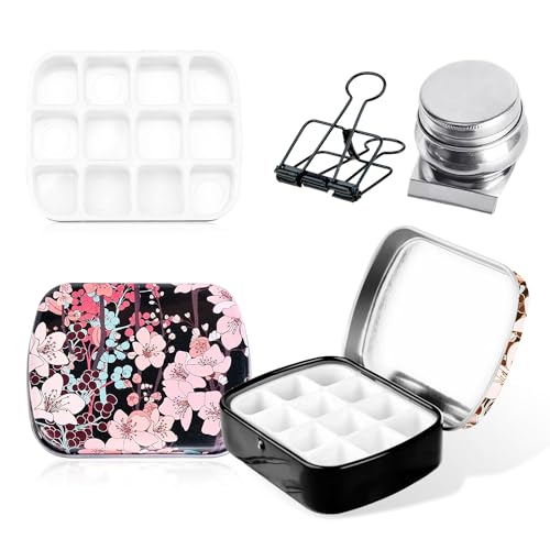 3 Stück Wasserfarbkasten Aquarellkasten Leer Tragbare Mini-Aquarellkasten Aquarell Leerkasten mit 12 Fächern für Die Aufbewahrung Von Aquarell-Ölfarbe Auf Reisen Beim Skizzieren wassermalkasten 3 Stück Wasserfarbkasten Aquarellkasten Leer Tragbare Mini-Aquarellkasten Aquarell Leerkasten mit 12 Fächern für Die Aufbewahrung Von Aquarell-Ölfarbe Auf Reisen Beim Skizzieren wassermalkasten von W Rxkiocs