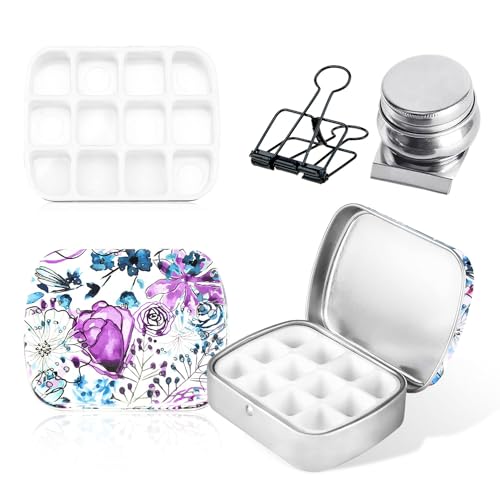 3 Stück Wasserfarbkasten Aquarellkasten Leer Tragbare Mini-Aquarellkasten Aquarell Leerkasten mit 12 Fächern für Die Aufbewahrung Von Aquarell-Ölfarbe Auf Reisen Beim Skizzieren wassermalkasten 3 Stück Wasserfarbkasten Aquarellkasten Leer Tragbare Mini-Aquarellkasten Aquarell Leerkasten mit 12 Fächern für Die Aufbewahrung Von Aquarell-Ölfarbe Auf Reisen Beim Skizzieren wassermalkasten von W Rxkiocs