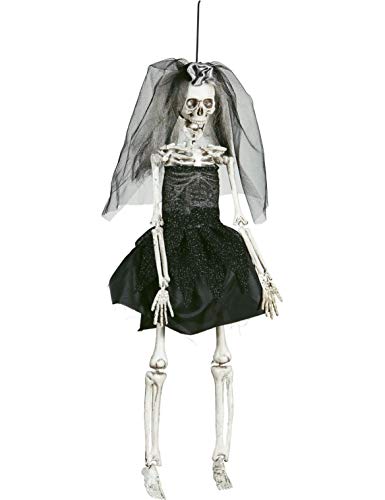 W WIDMANN MILANO Party Fashion 01407 - Skelett Braut, 42 cm, Partydekoration, Halloween, Karneval, Mottoparty W WIDMANN MILANO Party Fashion 01407 - Skelett Braut, 42 cm, Partydekoration, Halloween, Karneval, Mottoparty von W WIDMANN MILANO Party Fashion