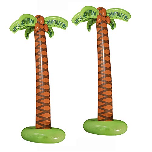 W WIDMANN MILANO Party Fashion 10136169B - Aufblasbare Palmen, 2 Stück, Höhe circa 180 cm, Beachparty, Dekoration, Mottoparty, Karneval W WIDMANN MILANO Party Fashion 10136169B - Aufblasbare Palmen, 2 Stück, Höhe circa 180 cm, Beachparty, Dekoration, Mottoparty, Karneval von W WIDMANN MILANO Party Fashion