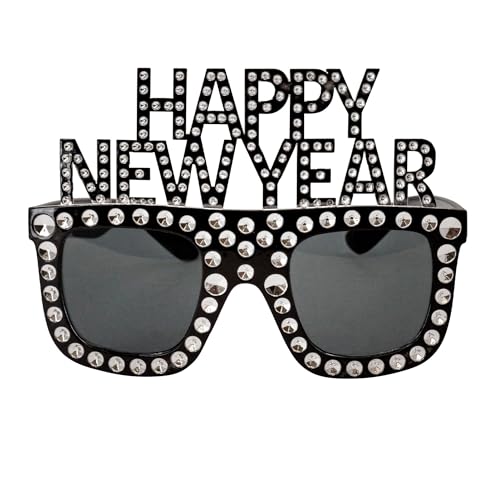 W WIDMANN MILANO Party Fashion 21085 - Brille Happy New Year, silber, Accessoire für Silvester, Neujahr W WIDMANN MILANO Party Fashion 21085 - Brille Happy New Year, silber, Accessoire für Silvester, Neujahr von W WIDMANN MILANO Party Fashion