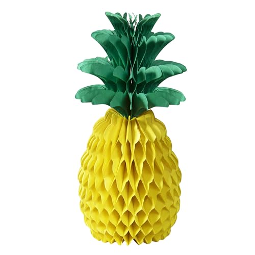 W WIDMANN MILANO Party Fashion 95777 - Wabenball Ananas, Ø 44 cm, Dekoration, Mottoparty, Karneval, Hawaii von W WIDMANN MILANO Party Fashion