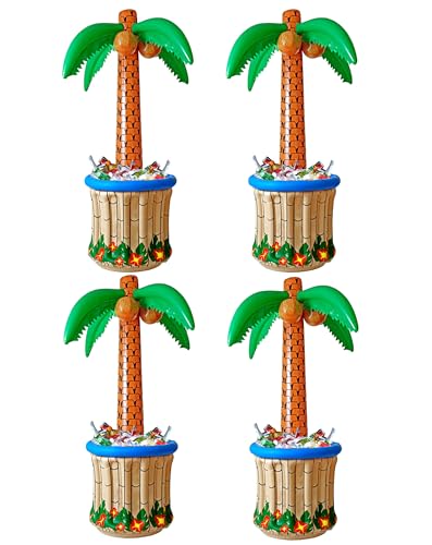 W WIDMANN MILANO Party Fashion - Aufblasbare Palme mit Getränkekühler, zum Befüllen mit EIS und Wasser, Flaschenkühler für Beachparty von W WIDMANN MILANO Party Fashion