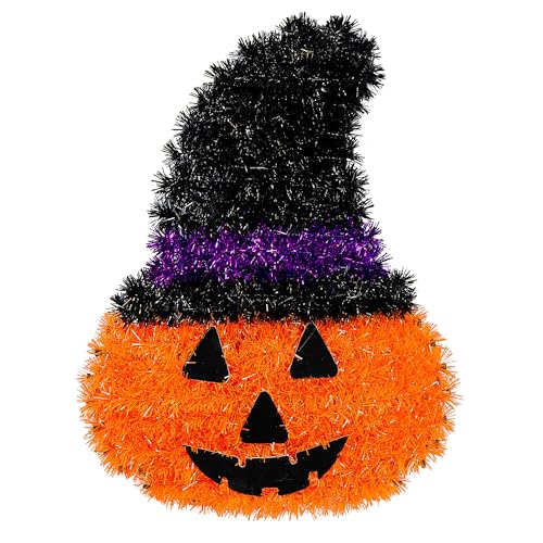 W WIDMANN MILANO Party Fashion - Halloween Deko aus Lametta, verschiedene Motive, Kürbis, Geist, Hexenhut, Wanddekoration W WIDMANN MILANO Party Fashion - Halloween Deko aus Lametta, verschiedene Motive, Kürbis, Geist, Hexenhut, Wanddekoration von W WIDMANN MILANO Party Fashion