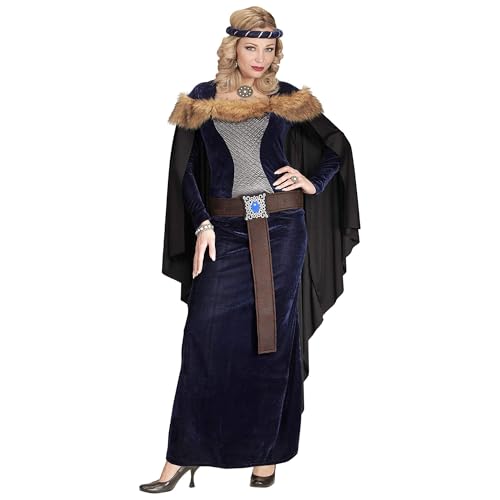 W WIDMANN MILANO Party Fashion - Kostüm Mittelalter Prinzessin, Kleid mit Umhang, Gürtel, Kopfschmuck, Wikinger, Mottoparty, Karneval, Mittelalterveranstaltung W WIDMANN MILANO Party Fashion - Kostüm Mittelalter Prinzessin, Kleid mit Umhang, Gürtel, Kopfschmuck, Wikinger, Mottoparty, Karneval, Mittelalterveranstaltung von W WIDMANN MILANO Party Fashion