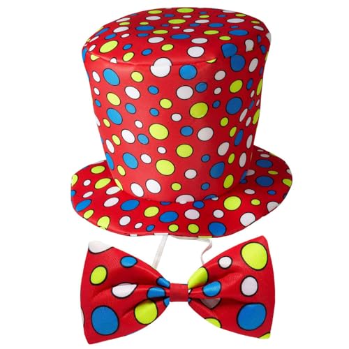 Widmann - Zylinder Clown, Hut, Zirkus, Accessoire, Fasching, Karneval Widmann - Zylinder Clown, Hut, Zirkus, Accessoire, Fasching, Karneval von W WIDMANN MILANO Party Fashion