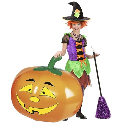 W WIDMANN MILANO Party Fashion 2384P - Riesen Kürbis aufblasbar, 110 x 75 cm, Dekoration, Halloween, Mottoparty von W WIDMANN MILANO Party Fashion